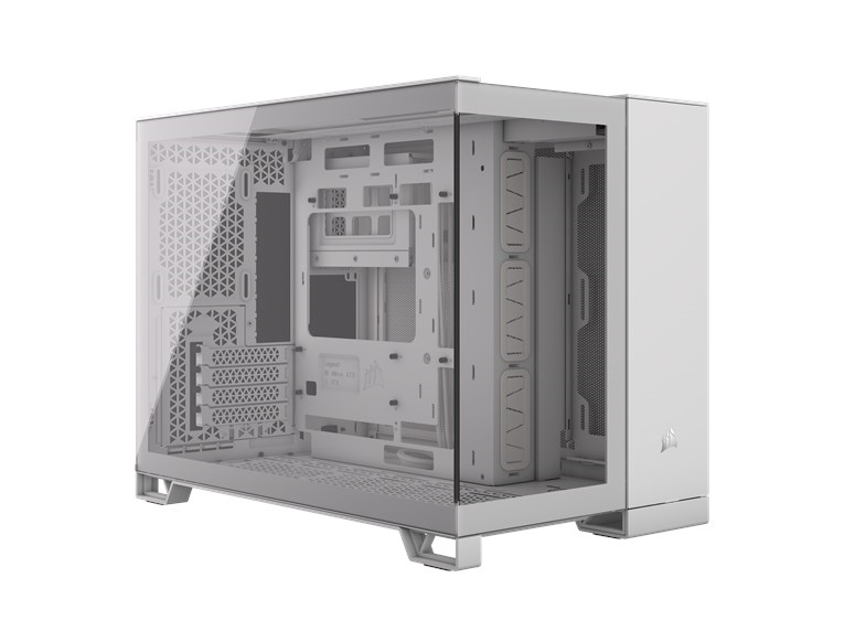 GABINETE CORSAIR 2500X TG MID-TOWER DUAL CHAMBER WHITE (4979)