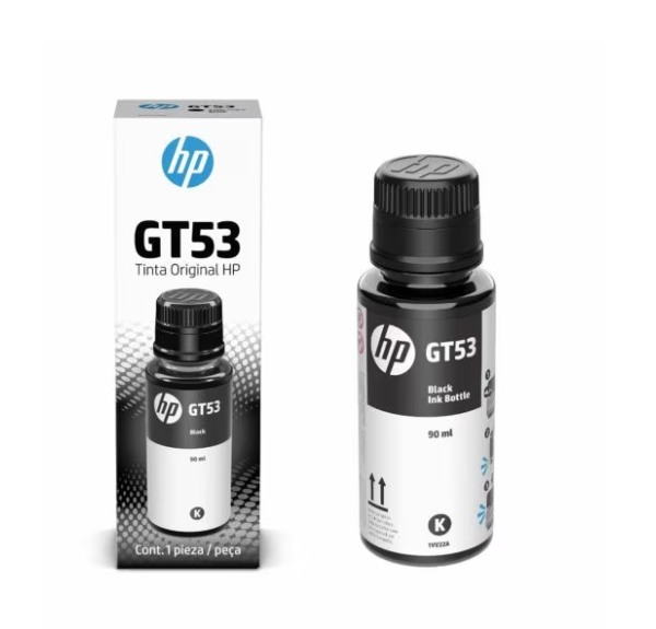 1VV22AL BOTELLA DE TINTA HP GT53 90ML NEGRO (1VV22AL) (7583)