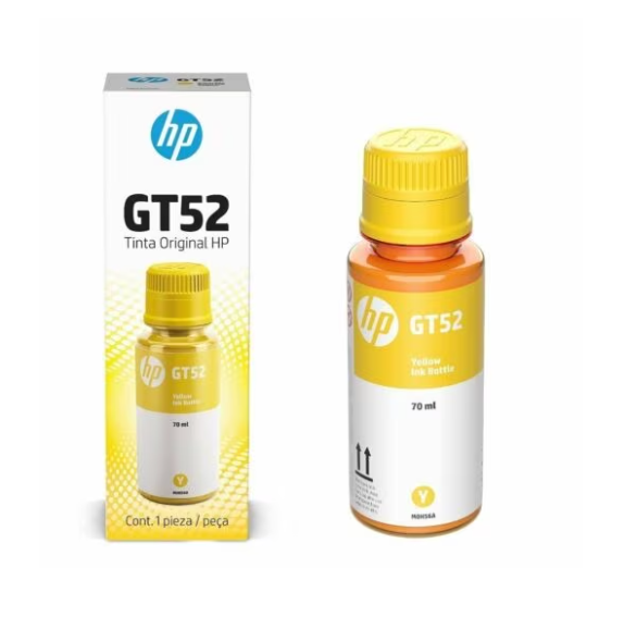 M0H56AL BOTELLA DE TINTA HP GT52 70ML AMARILLO (M0H56AL) (2562)