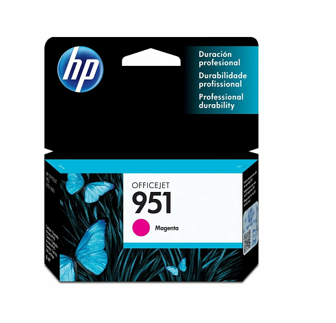 CN051AL HP 951 MAGENTA OFFICEJET INK CARTRIDGE (9826)