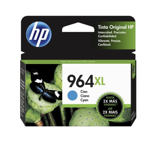 3JA54AL HP 964XL CYAN ORIGINAL INK CARTRIDGE (8048)