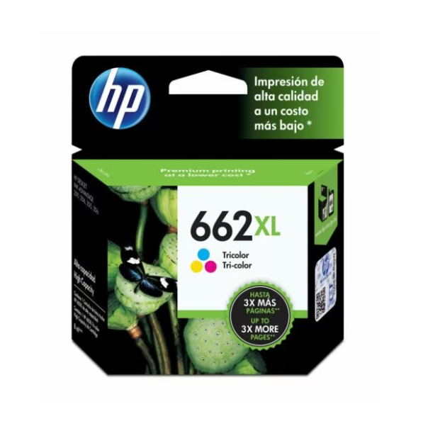 CZ106AL HP 662XL TRI-COLOR INK CARTRIDGE (0146)
