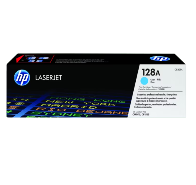CE321A HP 128A LASERJET PRO CP1525/CM1415 CYN CRTG (4517)
