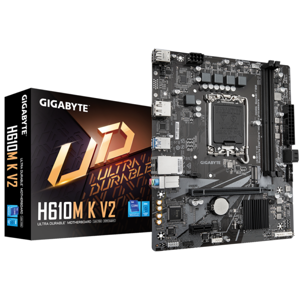 Mother Gigabyte H610M K V2 DDR5 1700 (12va/13va/14va Gen) (0134)