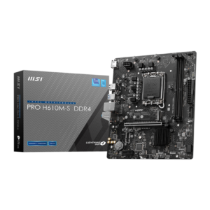 Mother MSI PRO H610M-S DDR4 1700 (12va/13va/14va Gen) (8257)