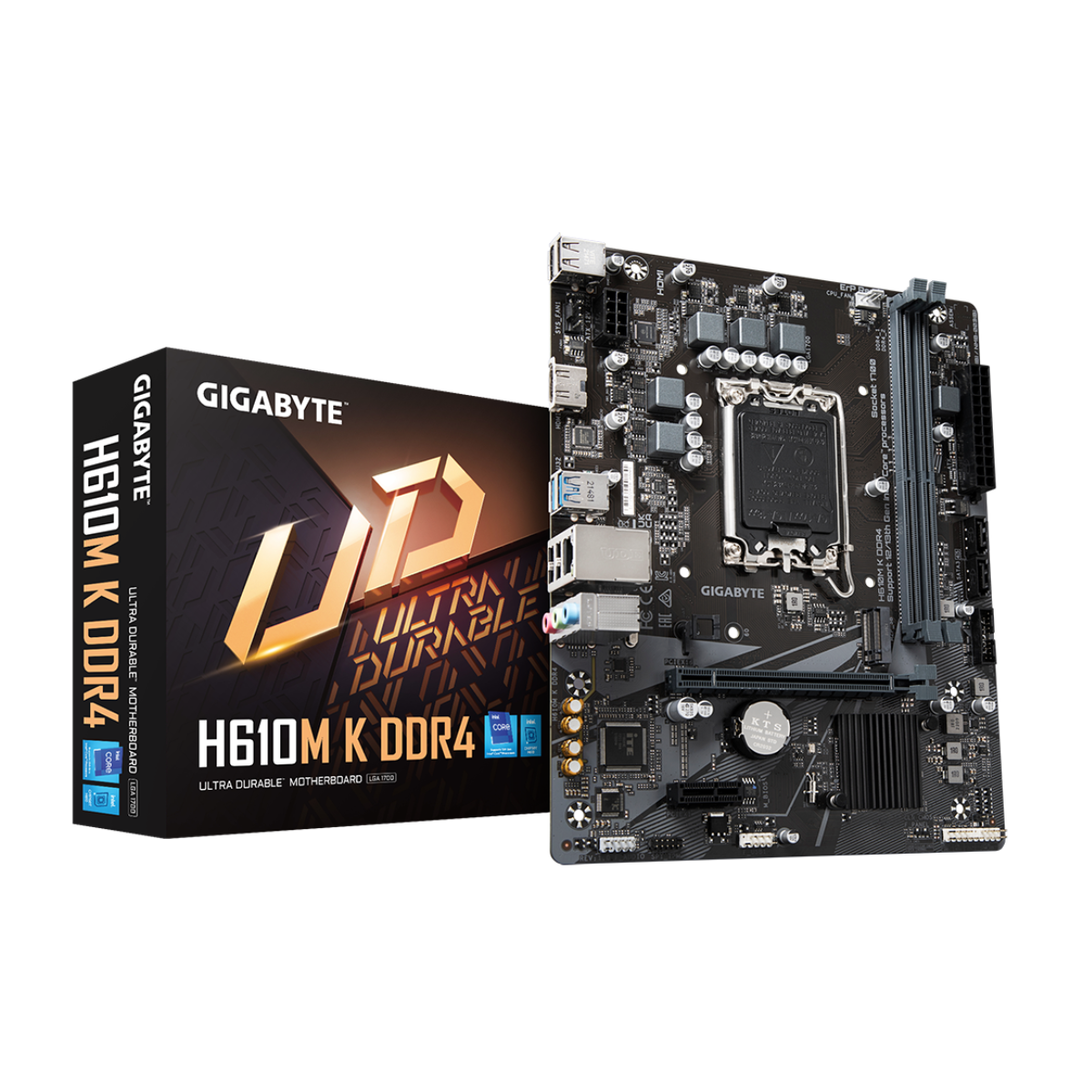 MOTHER GIGABYTE H610M K DDR4 1700 (12VA/13VA/14VA GEN) (1675)