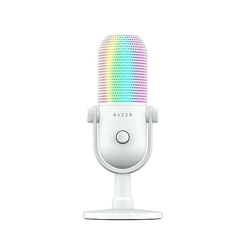MICROFONO RAZER SEIREN V3 CHROMA RGB USB WHITE EDITION (0472)