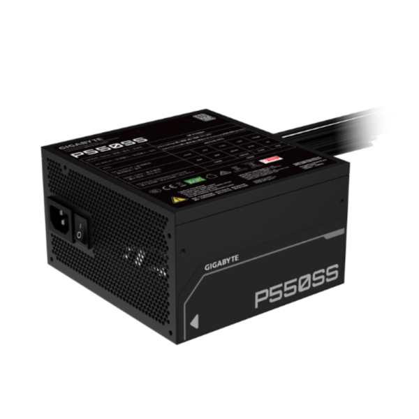Fuente Gigabyte 550W 80 Plus Silver ATX 3.1 Black (5160)