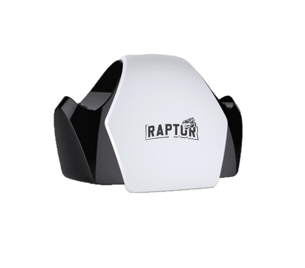 BASE CARGADORA RAPTOR DOCK P/CONTROL PS5 BLANCA (7084)