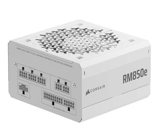 FUENTE CORSAIR RM850E 2025 850W CYBERNETICS GOLD FULL MODULAR PCIE 5.1 WHITE (7016)