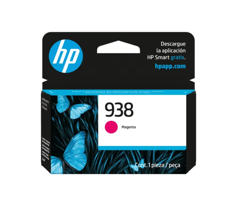 HP 938 MAGENTA INK CARTRIDGE 4S6X6PL (1140)
