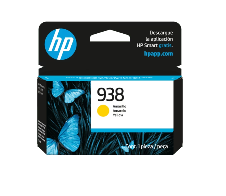 HP 938 YELLOW INK CARTRIDGE 4S6X7PL (1171)