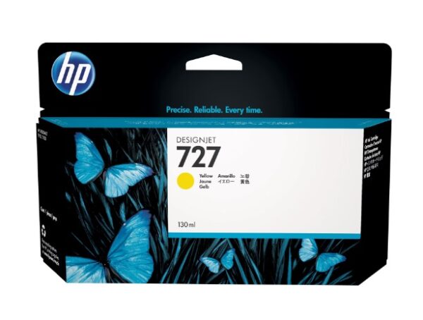 B3P21A HP 727 130-ml Yellow Designjet Ink (3765)