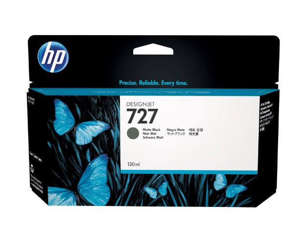 B3P22A HP 727-130ML MATTE BLACK DESIGNJET INK (3772)