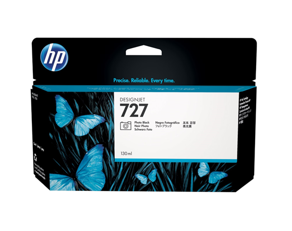B3P23A HP 727 130-ML PHOTO BLACK DESIGNJET (3789)