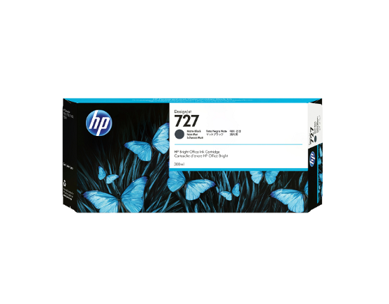 C1Q12A HP 727 300-ML MATTE BLACK DESIGNJET (8048)