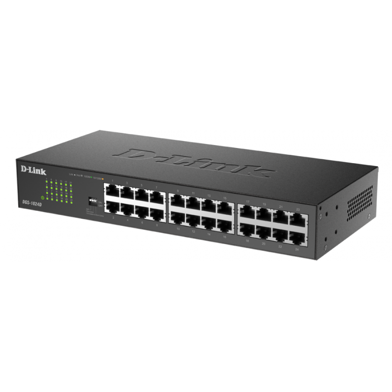 D-LINK SWITCH DGS-1024D 24-PORT 10/1001000MBPS UNMANAGED