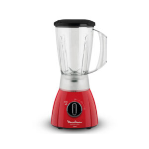 LICUADORA MOULINEX LM270558 OPTIMIX PLUS ROJA - 2 VEL 550W 2LTS
