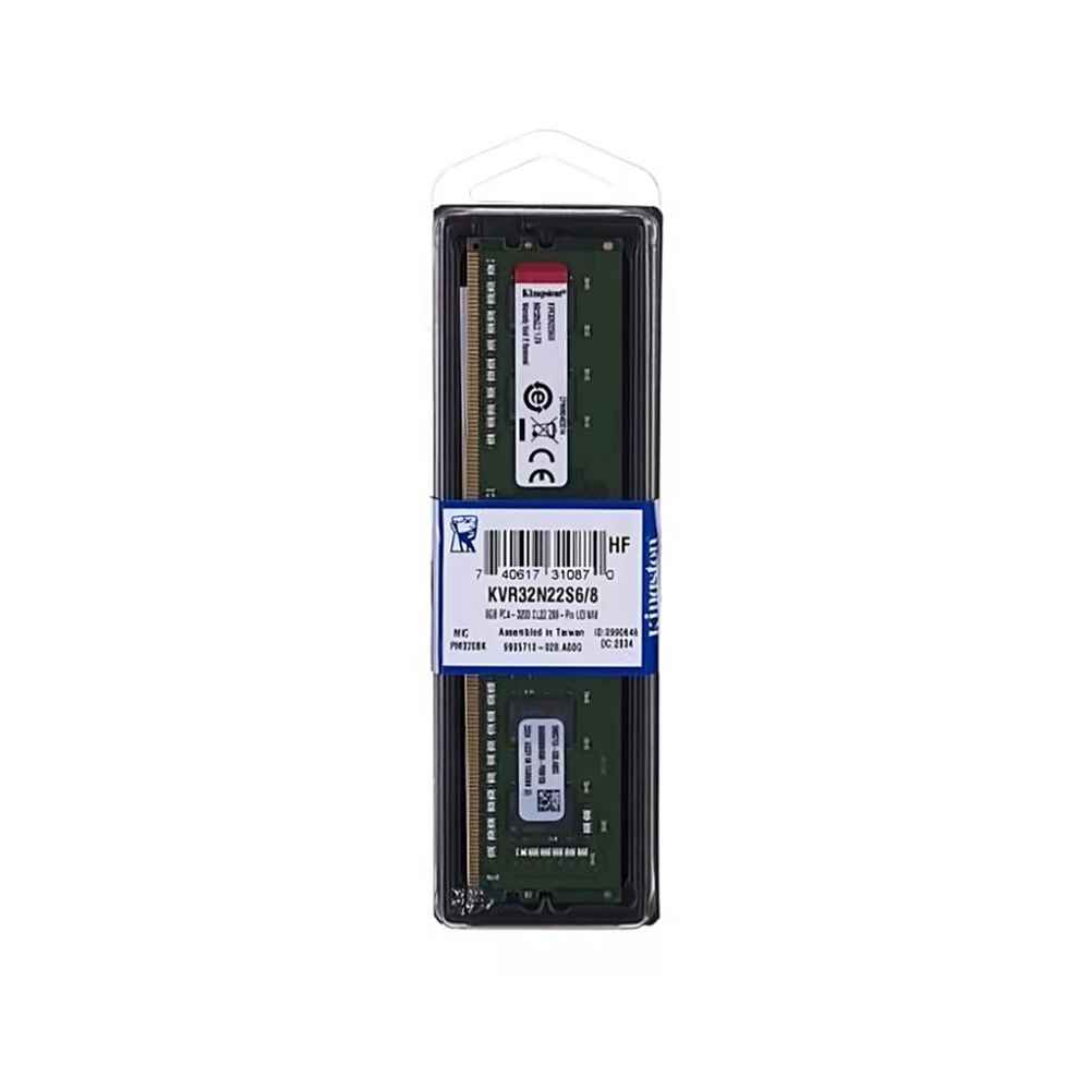 DDR4 8GB KINGSTON 3200MHZ CL22 KVR