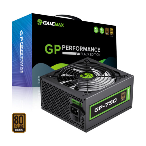 FUENTE 750W GAMEMAX 80 PLUS BRONZE GP-750