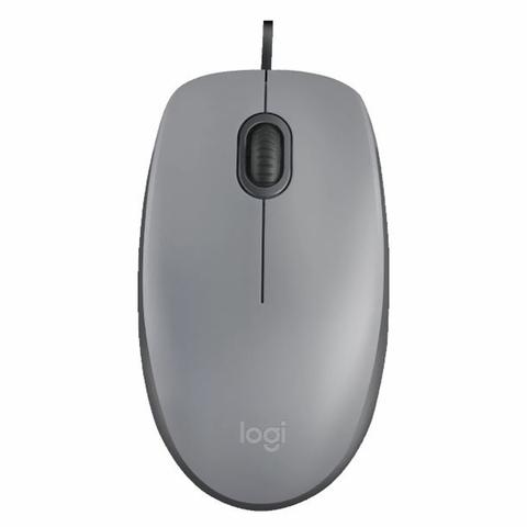 MOUSE LOGITECH M110 SILENT GRIS USB