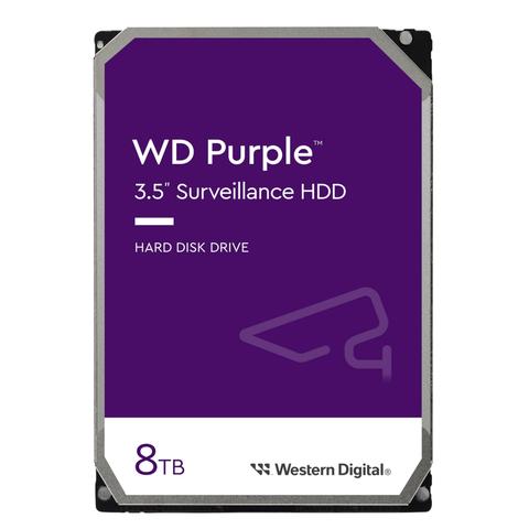 DISCO RIGIDO VIDEOVIGILANCIA 8 TB WESTERN DIGITAL PURPLE 256MB SURVEILLANCE