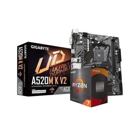 COMBO ECOVISION AMD RYZEN 7 5700G + MOTHER + 8GB