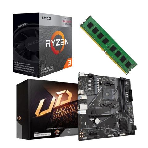 COMBO ECOVISION AMD RYZEN 3 3200G + MOTHER + 16GB