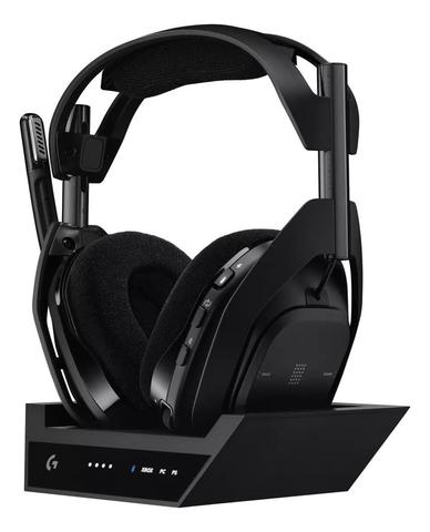 AURICULAR GAMER INALÁMBRICA + BASE, LOGITECH ASTRO A50 X NEGRO