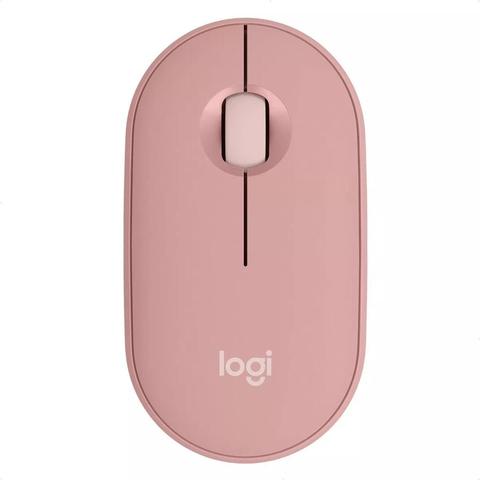 MOUSE LOGITECH PEBBLE 2 M350S, BLUETOOTH MULTIDISPOSITIVO ROSA