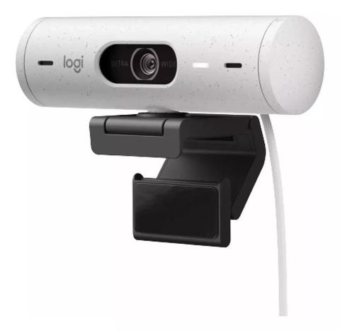 CÁMARA WEB LOGITECH FULL HD 1080P RIGHTLIGHT 4 BRIO 500 BLANCO