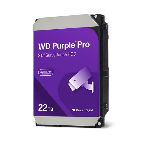 DISCO RIGIDO 22 TB WESTERN DIGITAL PURPLE PRO