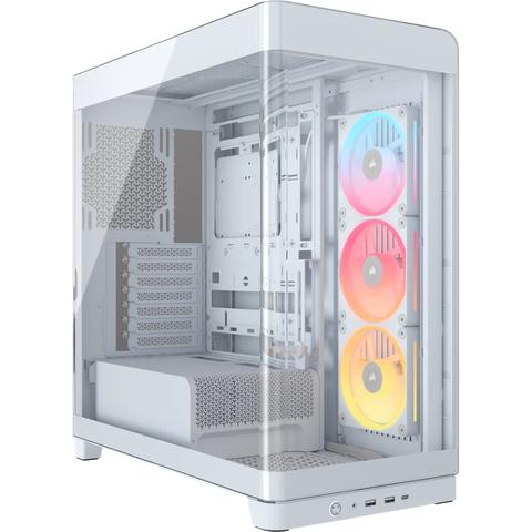 GABINETE CORSAIR FRAME 4500X LX-R RGB ICUE LINK WHITE