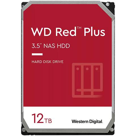 DISCO RIGIDO 12 TB WESTERN DIGITAL RED PLUS NAS SATA 3 7200RPM CMR