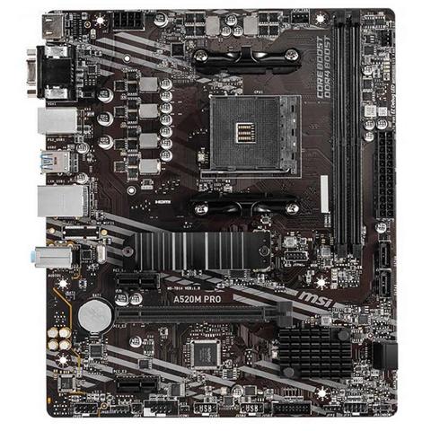 MOTHERBOARD MSI A520M PRO AM4