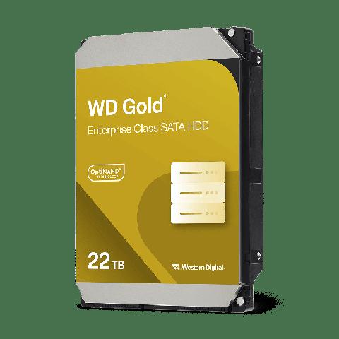 DISCO RIGIDO 22 TB WESTERN DIGITAL GOLD SATA 3.5 7200 RPM