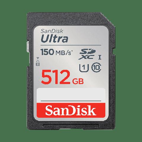Tarjeta De Memoria Sd Sandisk Ultra 512Gb