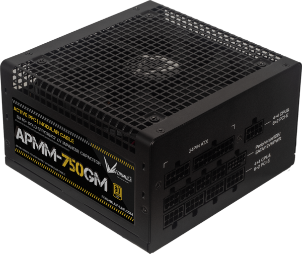 FUENTE FORMULA V LINE APMM-750GM 750W 80 PLUS GOLD FULL MODULAR