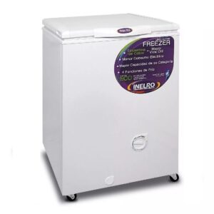 FREEZER INELRO FIH-130 A -  INVERTER BLANCO 135L RUEDAS