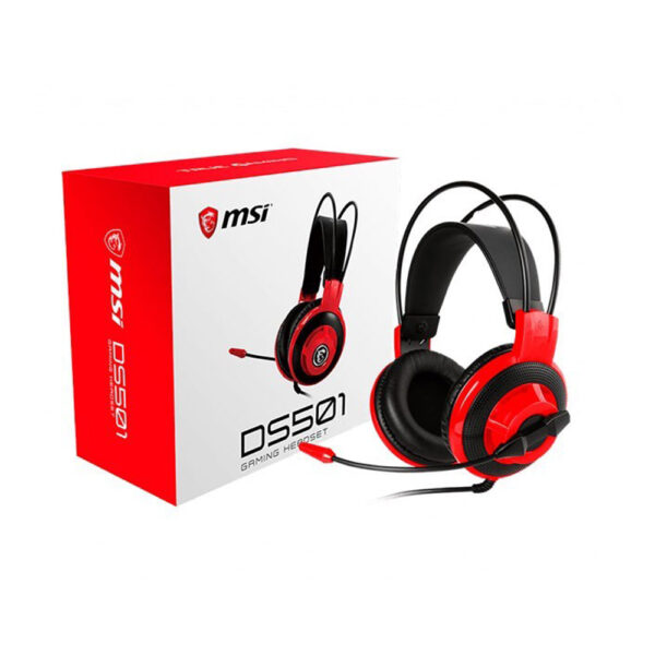 AURICULARES + MIC MSI GAMER HEADSET DS501 JACK3.5
