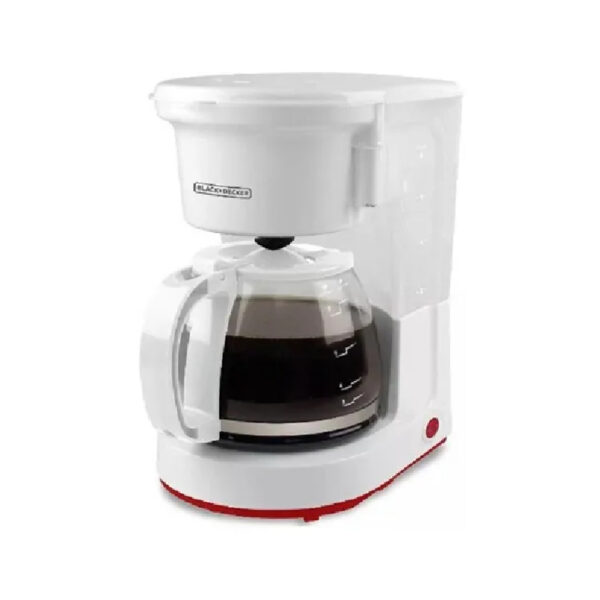 CAFETERA BLACK & DECKER CM0410-AR - BLANCO 8 TAZAS