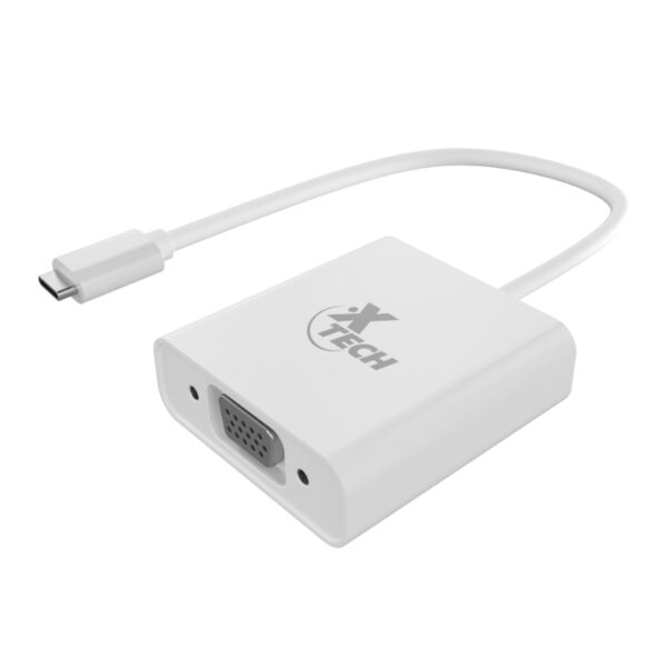 Adaptador Xtech Usb Tipo C Macho a Vga Hembra (Xtc-551)