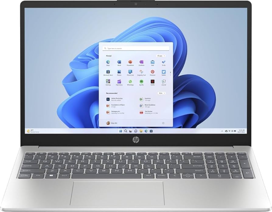 NOTEBOOK HP LAPTOP R5-7520U 15,6" 8GB/512 W11H