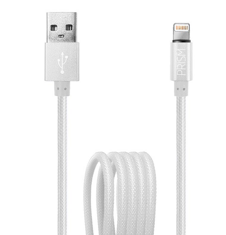 CABLE FOXBOX USB PRISM USB A LIGHTNING BLANCO 125M (2191)