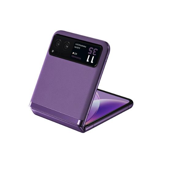 CELULAR MOTOROLA RAZR 40 (XT2323-1) 8GB256GB MORADO AMATISTA (PAYA0022AR) 64MP32MP