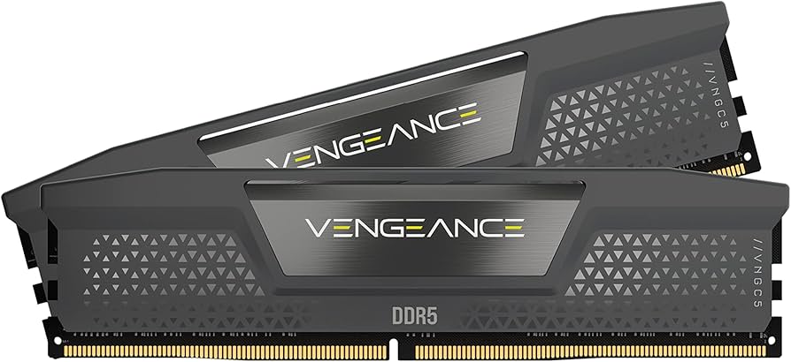 Memoria Ram UDIMM CORSAIR VENGEANCE 16GB DDR5 6000MHz CL36 1.35V (1 x 16GB) Negro