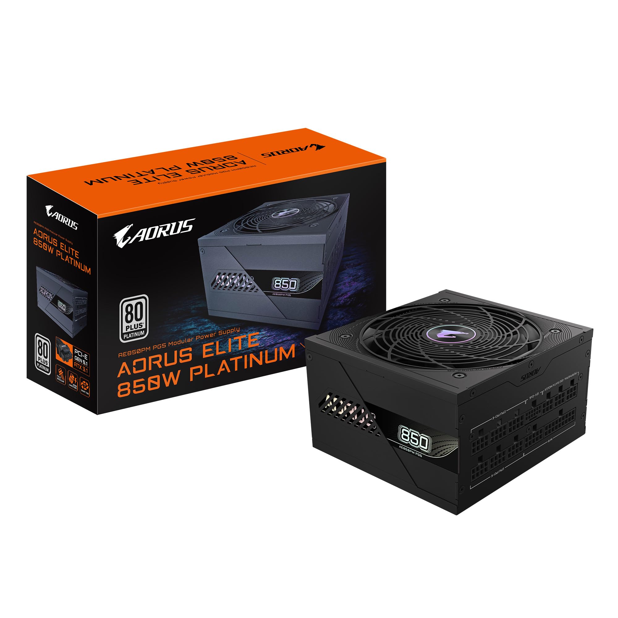 FUENTE 850W GIGABYTE AORUS ELITE GP-AE850PM PG5