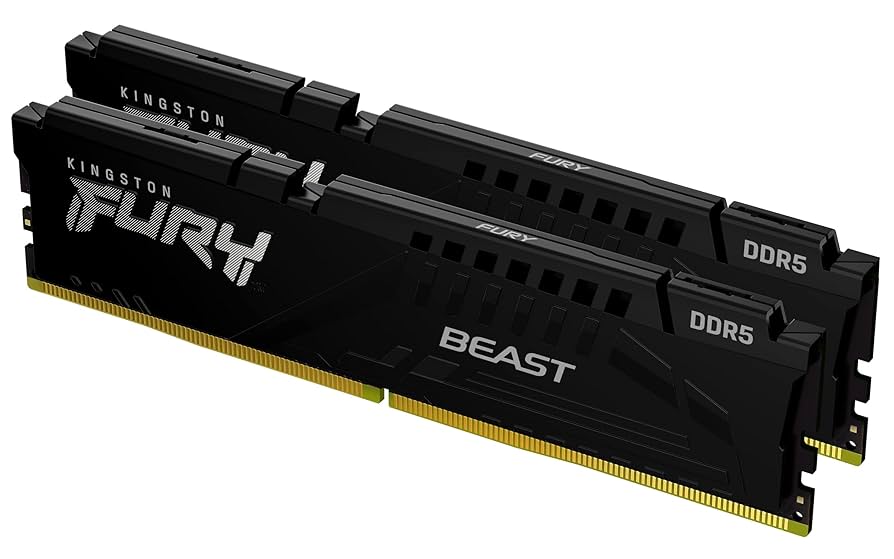 DDR5 32GB KINGSTON 5600MHZ CL36 FURY BEAST BLACK