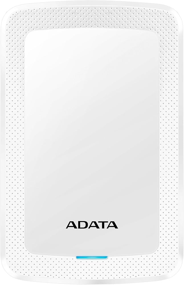 DISCO EXTERNO HDD ADATA AHV300 2TB WHITE USB 3.2