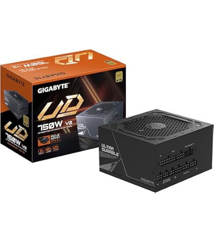 FUENTE GAMER GIGABYTE 750W PG5 ICE 80 PLUS MODULAR GOLD